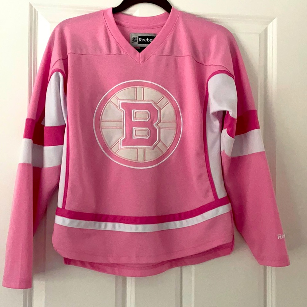 Bruins Jersey pink EUC